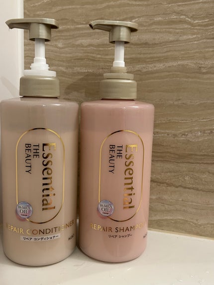 ザビューティ リペアシャンプー・コンディショナー/エッセンシャル/市販シャンプーを使ったクチコミ(2枚目)