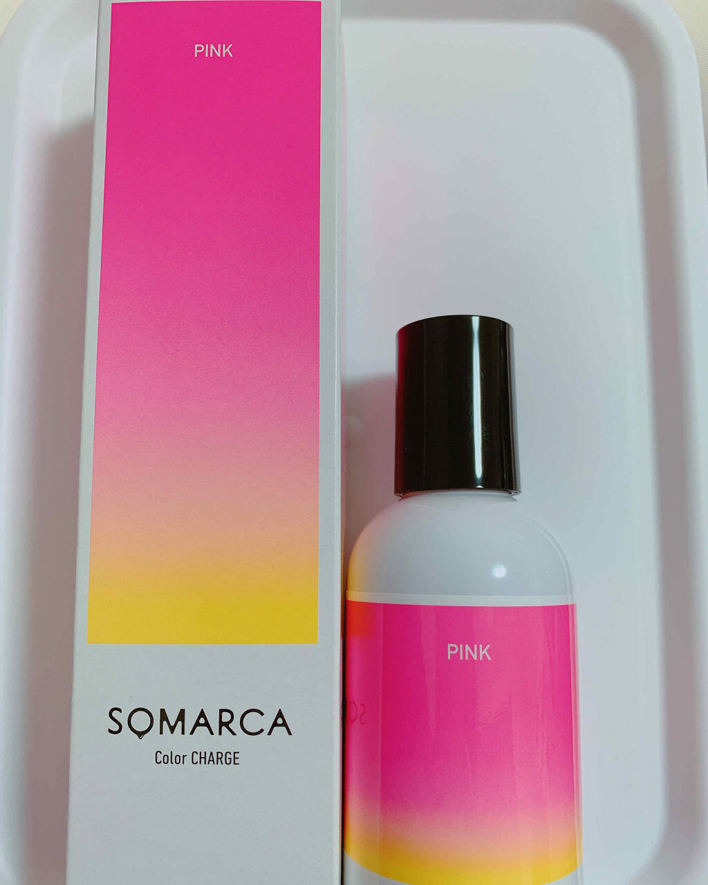 ソマルカ　カラーシャンプー/カラーチャージ/SOMARCA/サロンシャンプーを使ったクチコミ（1枚目）