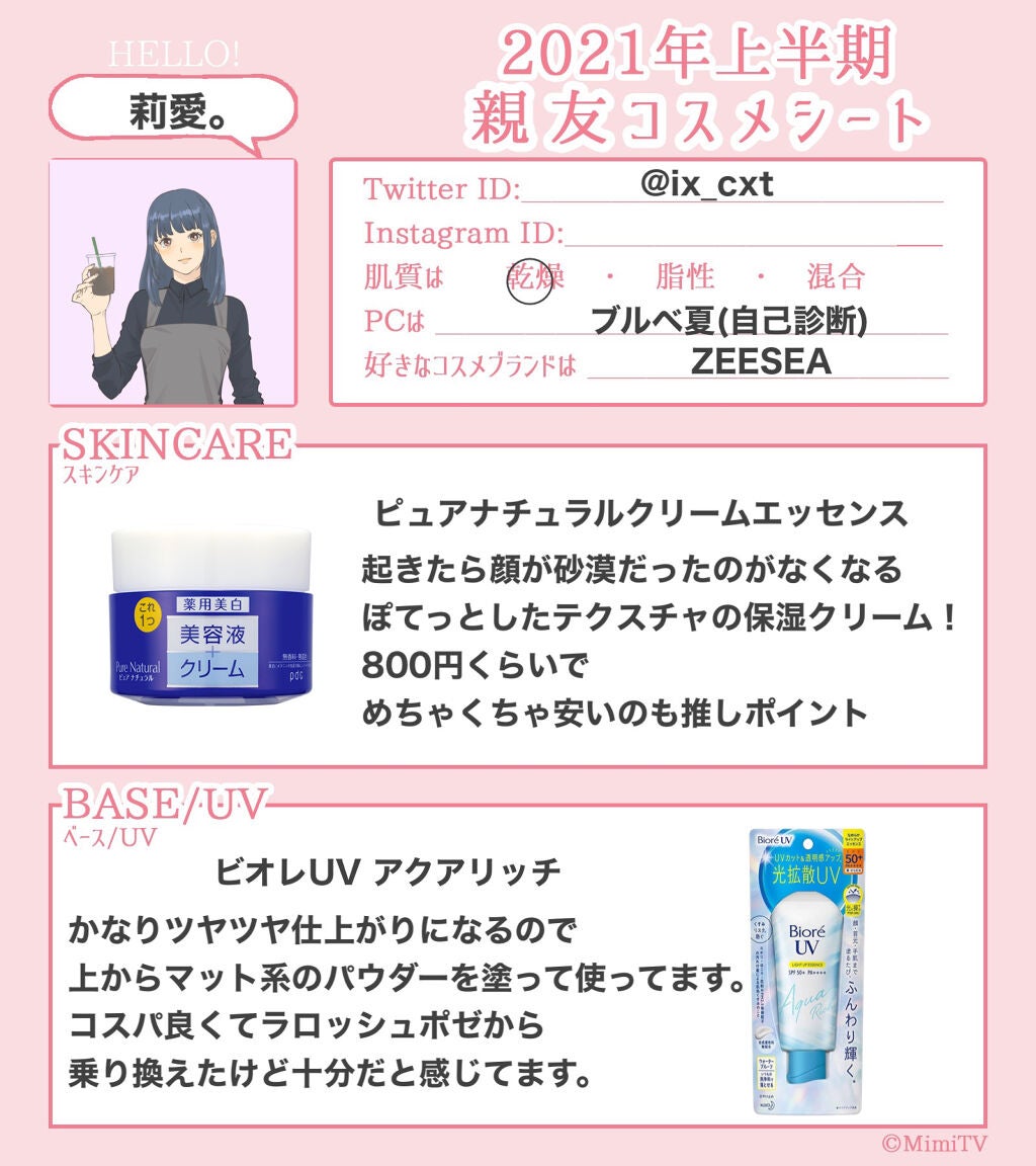 ピュアナチュラル クリームエッセンス ホワイト N/pdc/フェイスクリームを使ったクチコミ(2枚目)