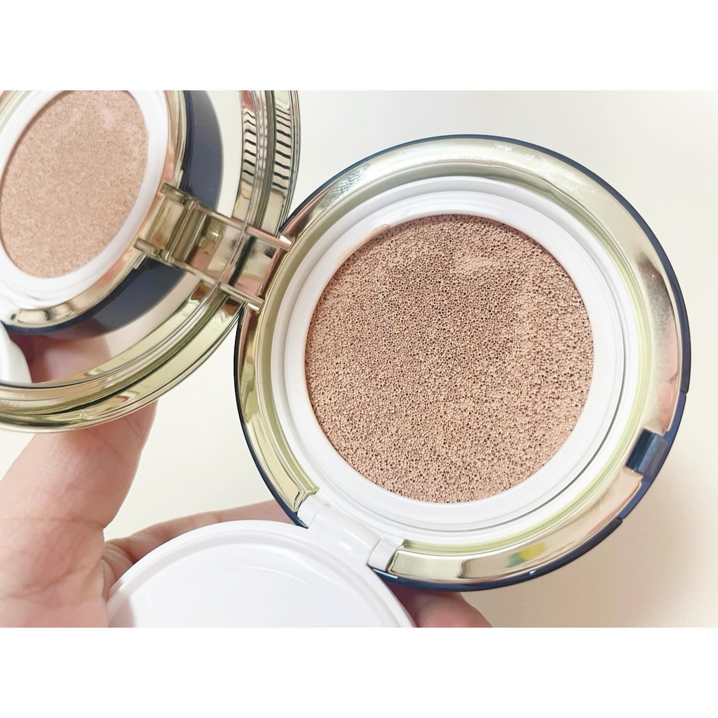 V コラーゲン アンプル クッション/LIME/クッションファンデーションを使ったクチコミ（3枚目）