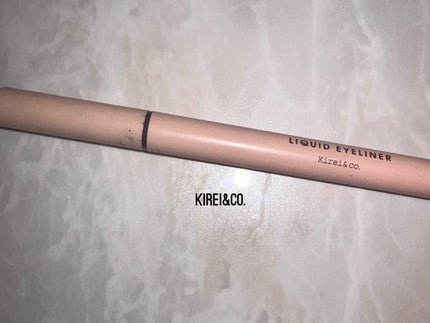 リキッドアイライナー/Kirei&co./リキッドアイライナーを使ったクチコミ(1枚目)