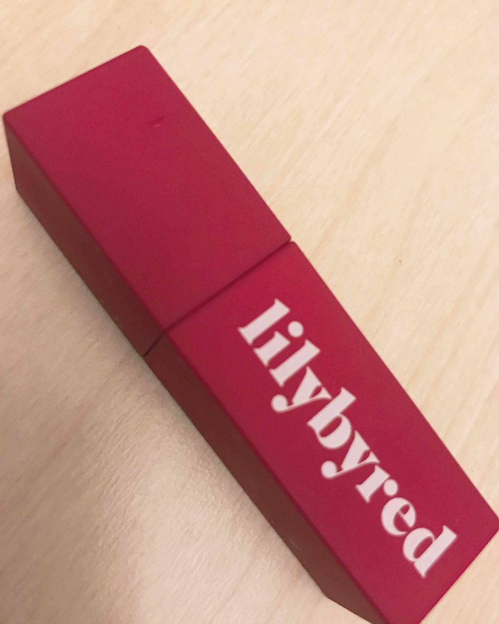 ブラッディライアー コーティングティント/lilybyred/リップティントを使ったクチコミ（2枚目）