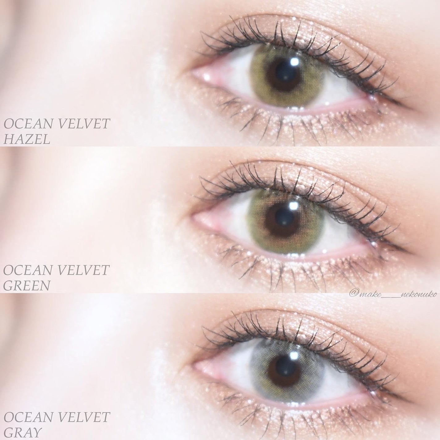 オーシャンベルベット 1day/OLENS/カラーコンタクトレンズを使ったクチコミ(2枚目)