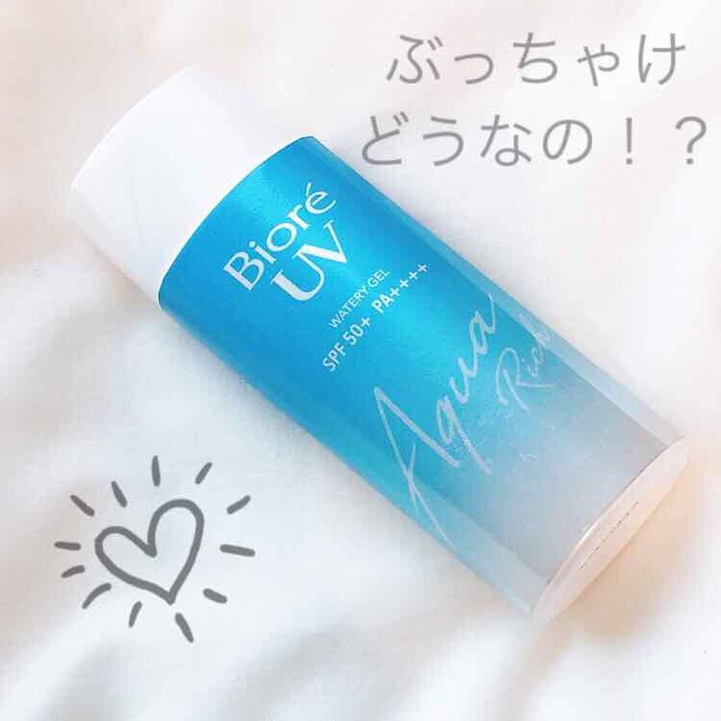 ビオレUV アクアリッチウォータリージェル /ビオレ/日焼け止め・UVケアを使ったクチコミ(1枚目)