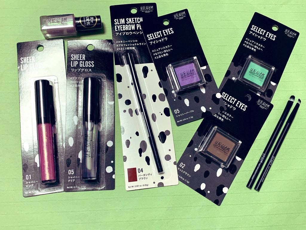 UR GLAM　SHEER LIP GLOSS/U R GLAM/リップグロスを使ったクチコミ（1枚目）