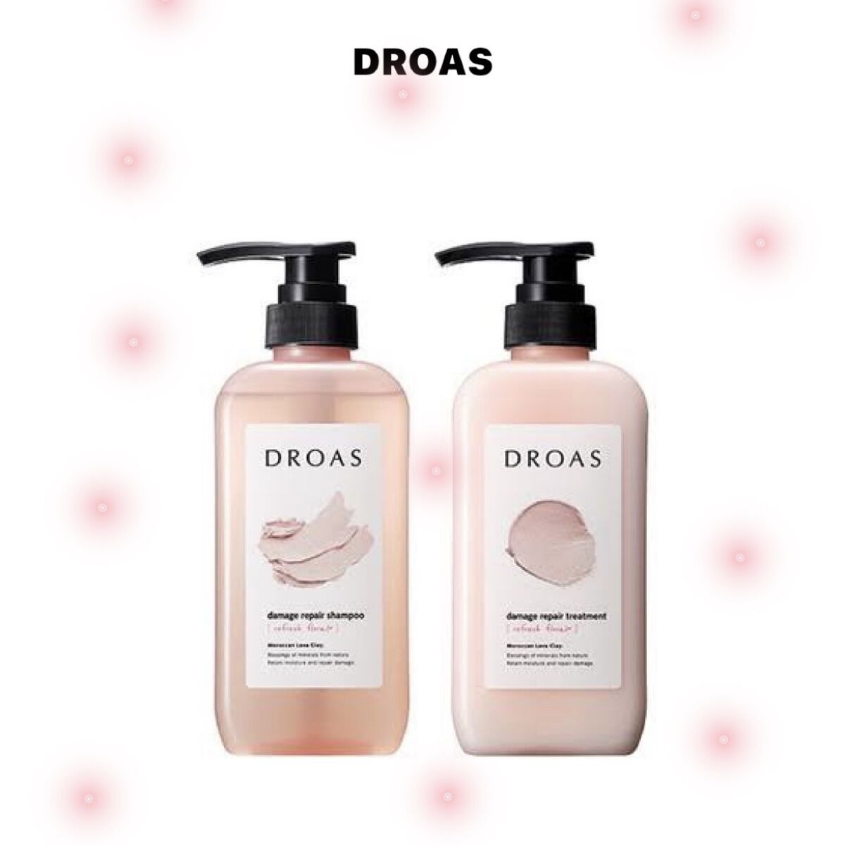 ダメージリペアシャンプー／トリートメント/DROAS/市販シャンプーを使ったクチコミ（1枚目）