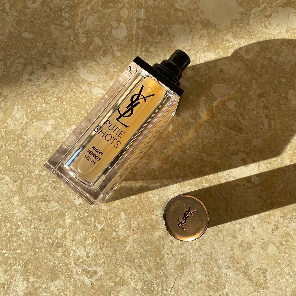 ピュアショット ナイト リチャージセラム/YVES SAINT LAURENT BEAUTE/美容液を使ったクチコミ(2枚目)