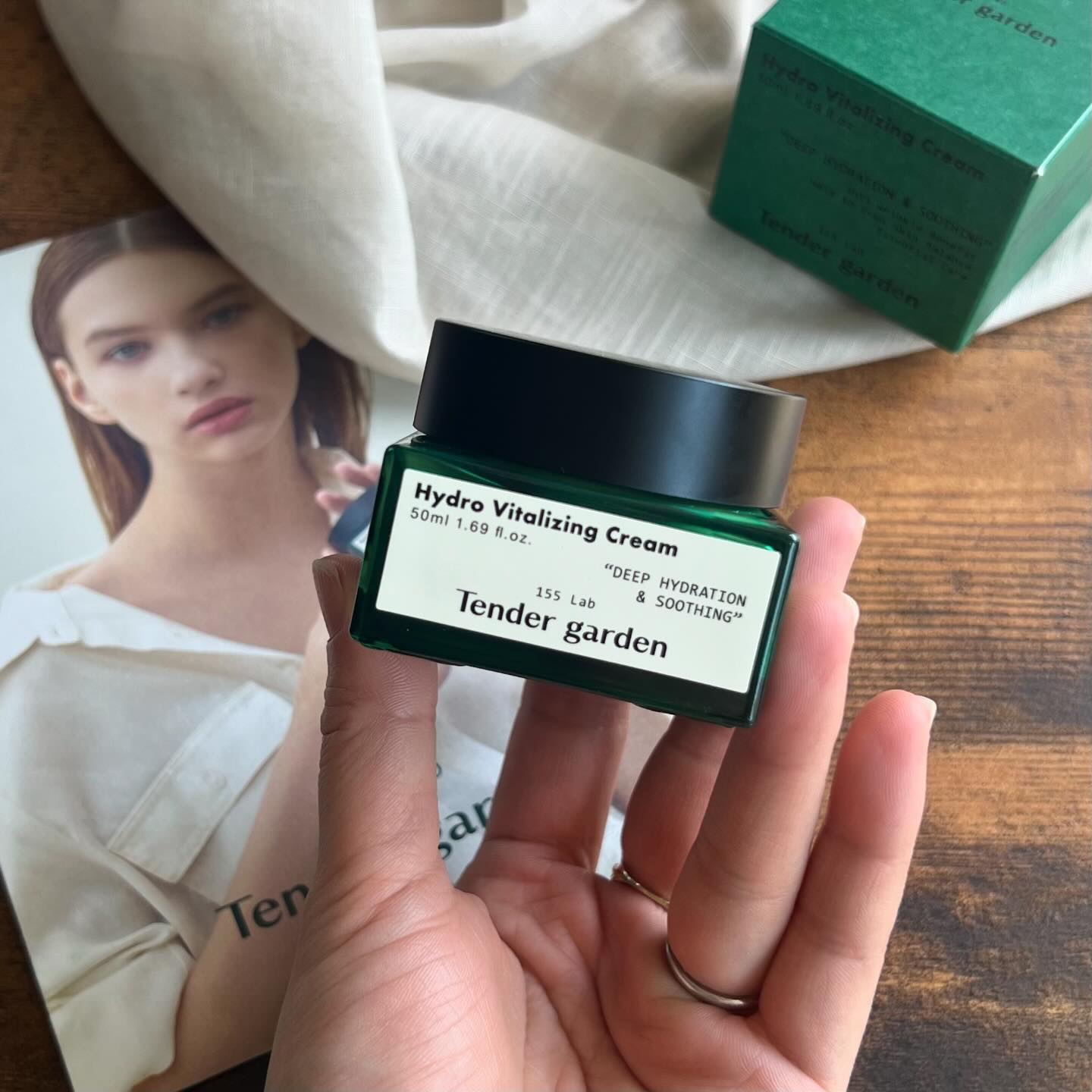 ハイドロバイタライジングクリーム/Tender garden/フェイスクリームを使ったクチコミ（1枚目）