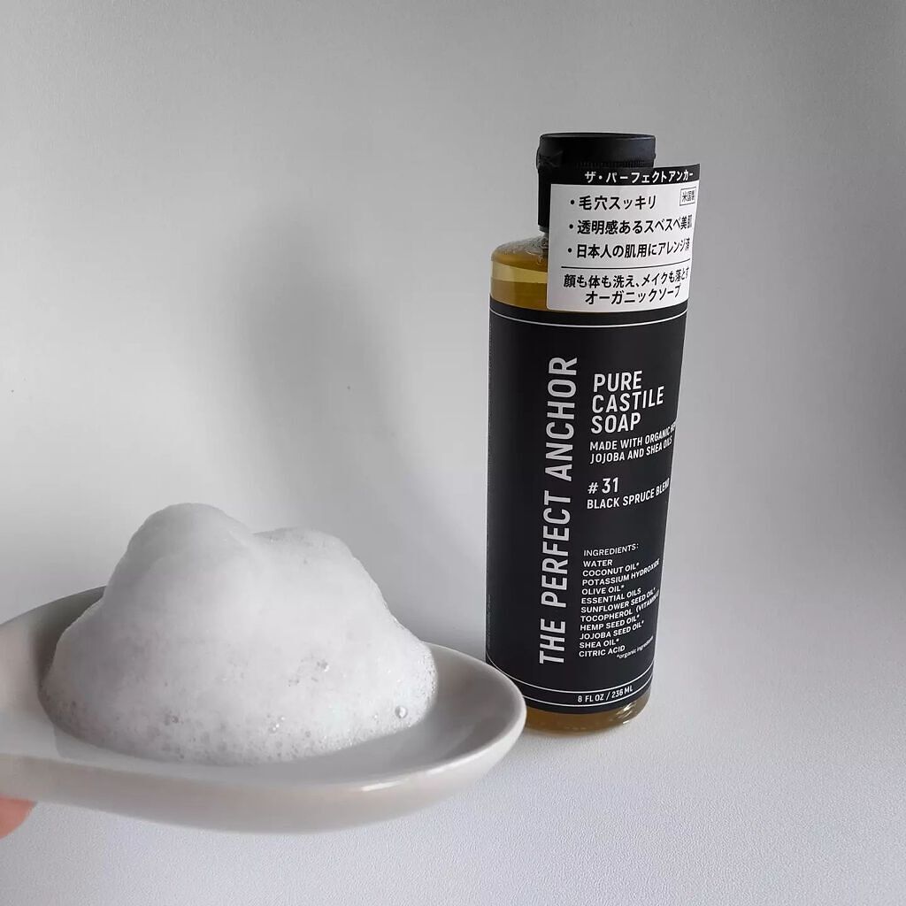 ザ・パーフェクトアンカー ブラックスプルースブレンド #31/THE PERFECT ANCHOR/ボディソープを使ったクチコミ(7枚目)