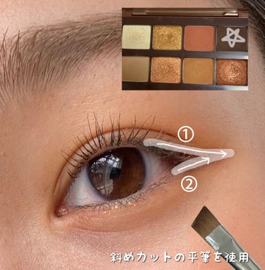 UR GLAM　EYEBROW POWDER/U R GLAM/パウダーアイブロウを使ったクチコミ（2枚目）