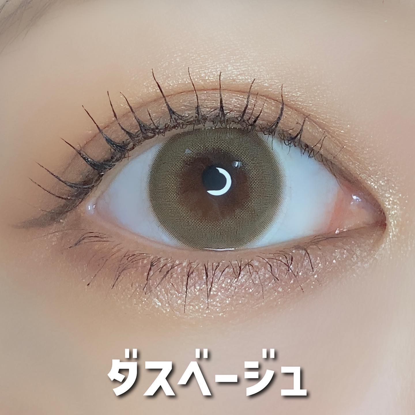 TeAmo 1DAY ダス ブルージュ Dus Bluege/TeAmo/ワンデー（１DAY）カラコンを使ったクチコミ（2枚目）