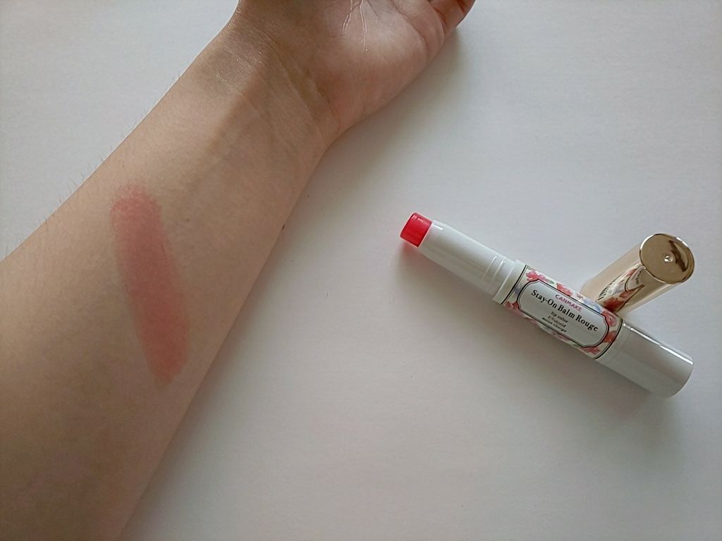 ステイオンバームルージュ/キャンメイク/口紅を使ったクチコミ(3枚目)