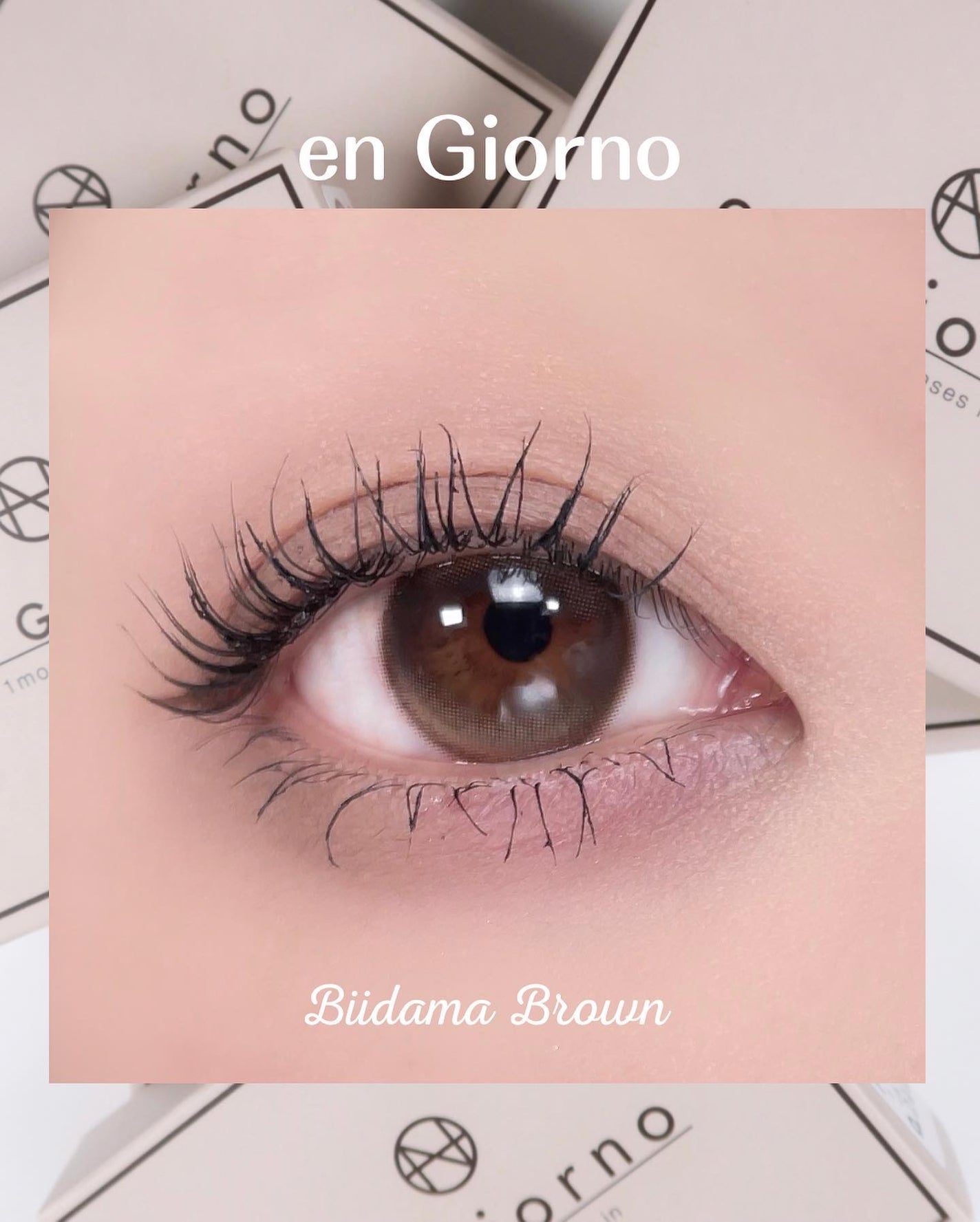 アンジョルノ/en Giorno/カラーコンタクトレンズを使ったクチコミ(6枚目)