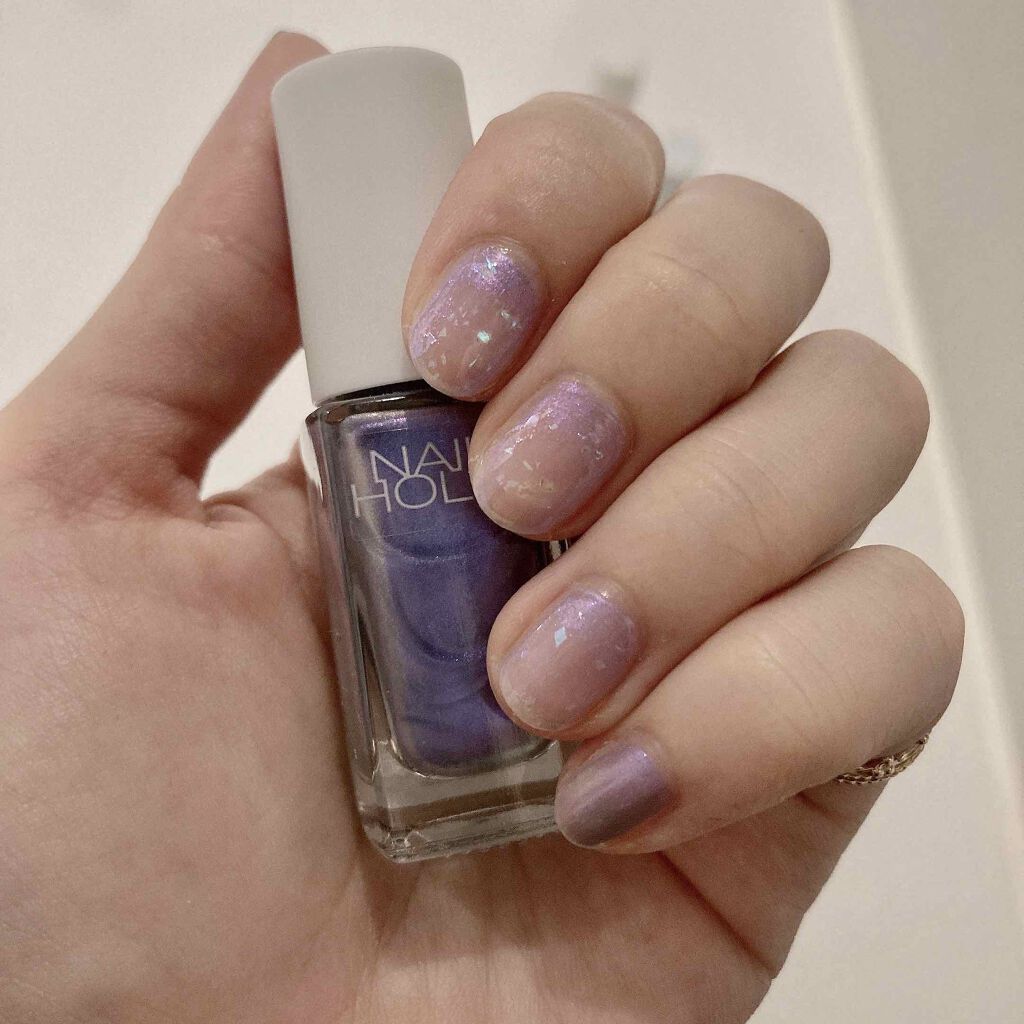 ネイルホリック リミテッドカラー Sea Shell/ネイルホリック/マニキュアを使ったクチコミ(2枚目)