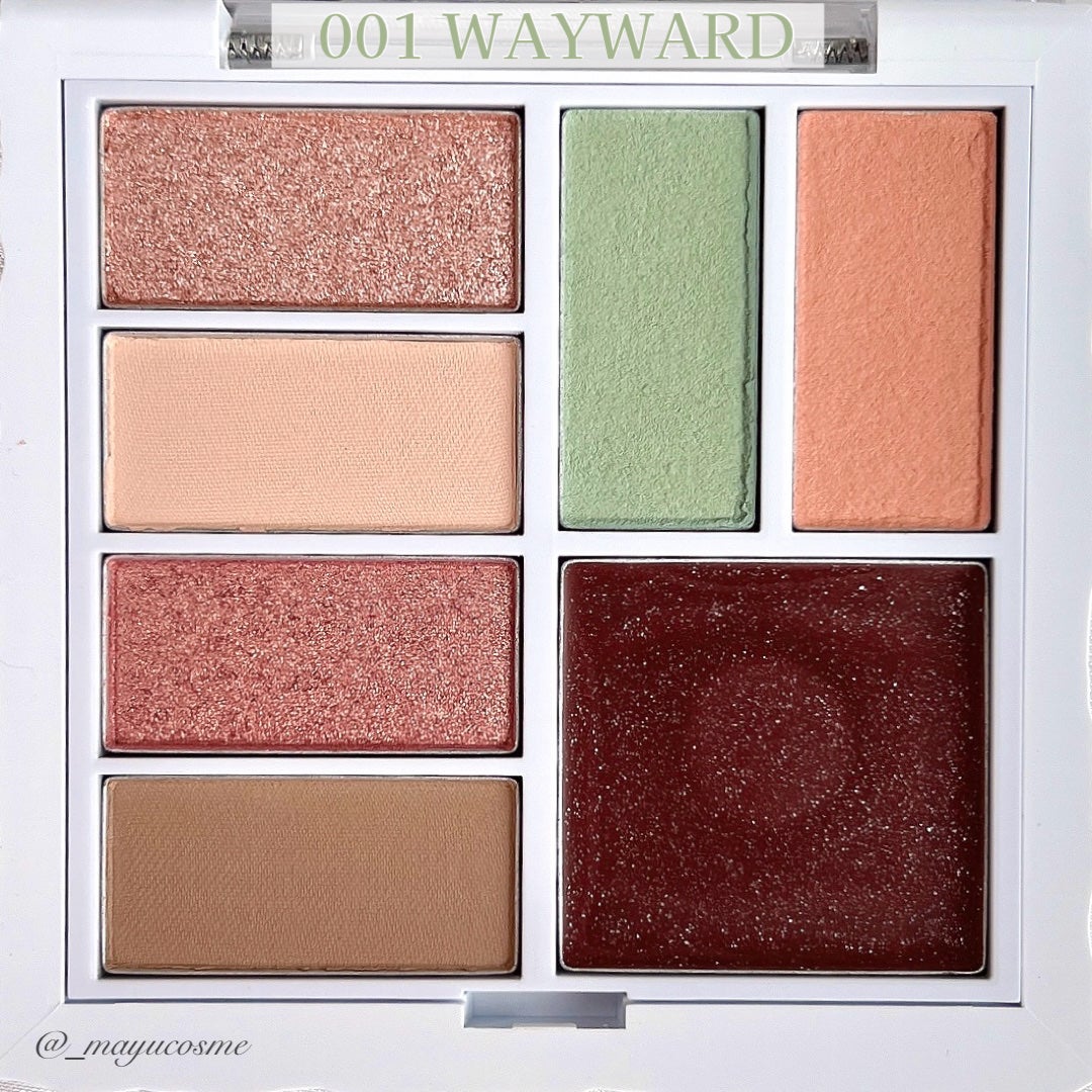 アンボイスドアイシャドウパレット/ArteSinsa/アイシャドウパレットを使ったクチコミ(3枚目)