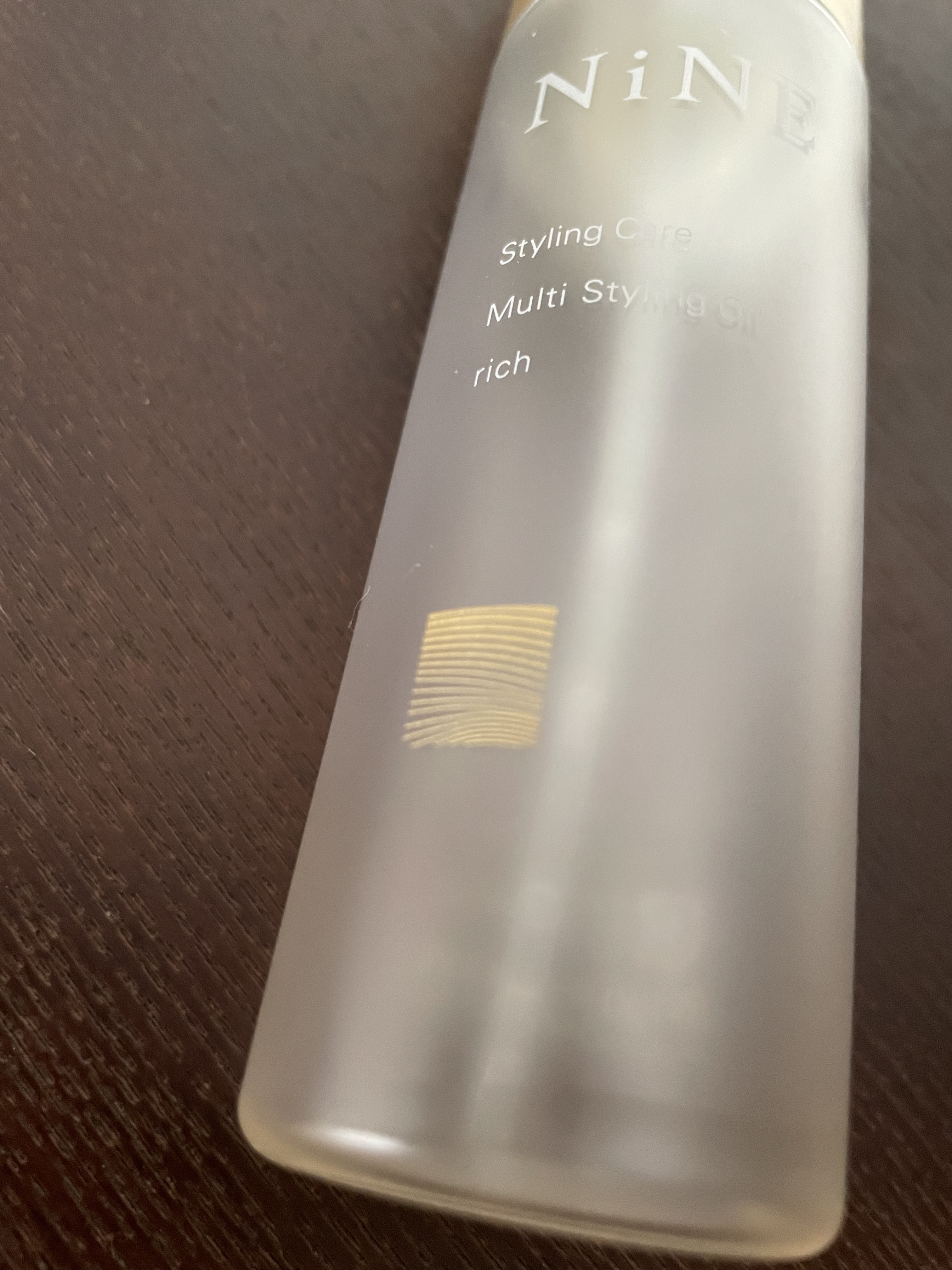 マルチスタイリングオイルリッチ 100ml/NiNE/ヘアオイルを使ったクチコミ（2枚目）