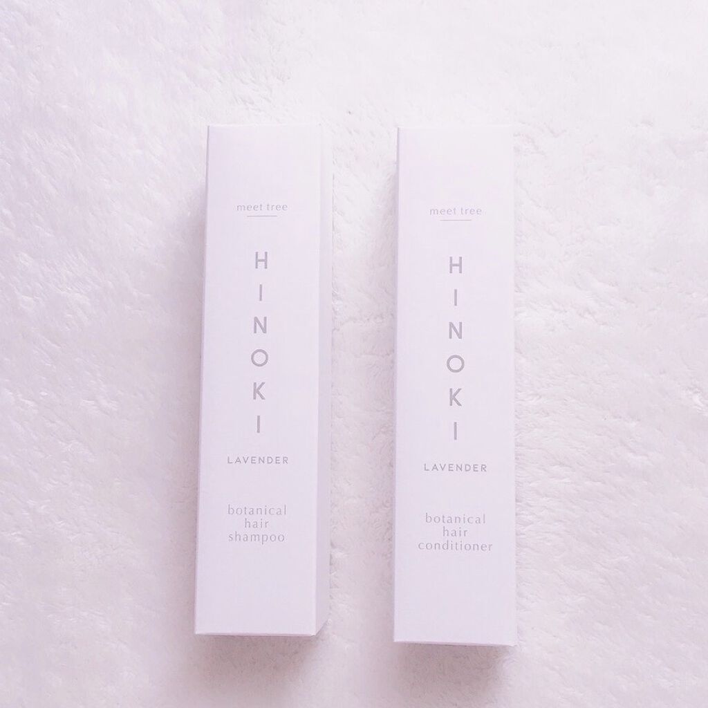 HINOKI×LAVENDERシャンプー・コンディショナー/meet tree/市販シャンプーを使ったクチコミ（3枚目）