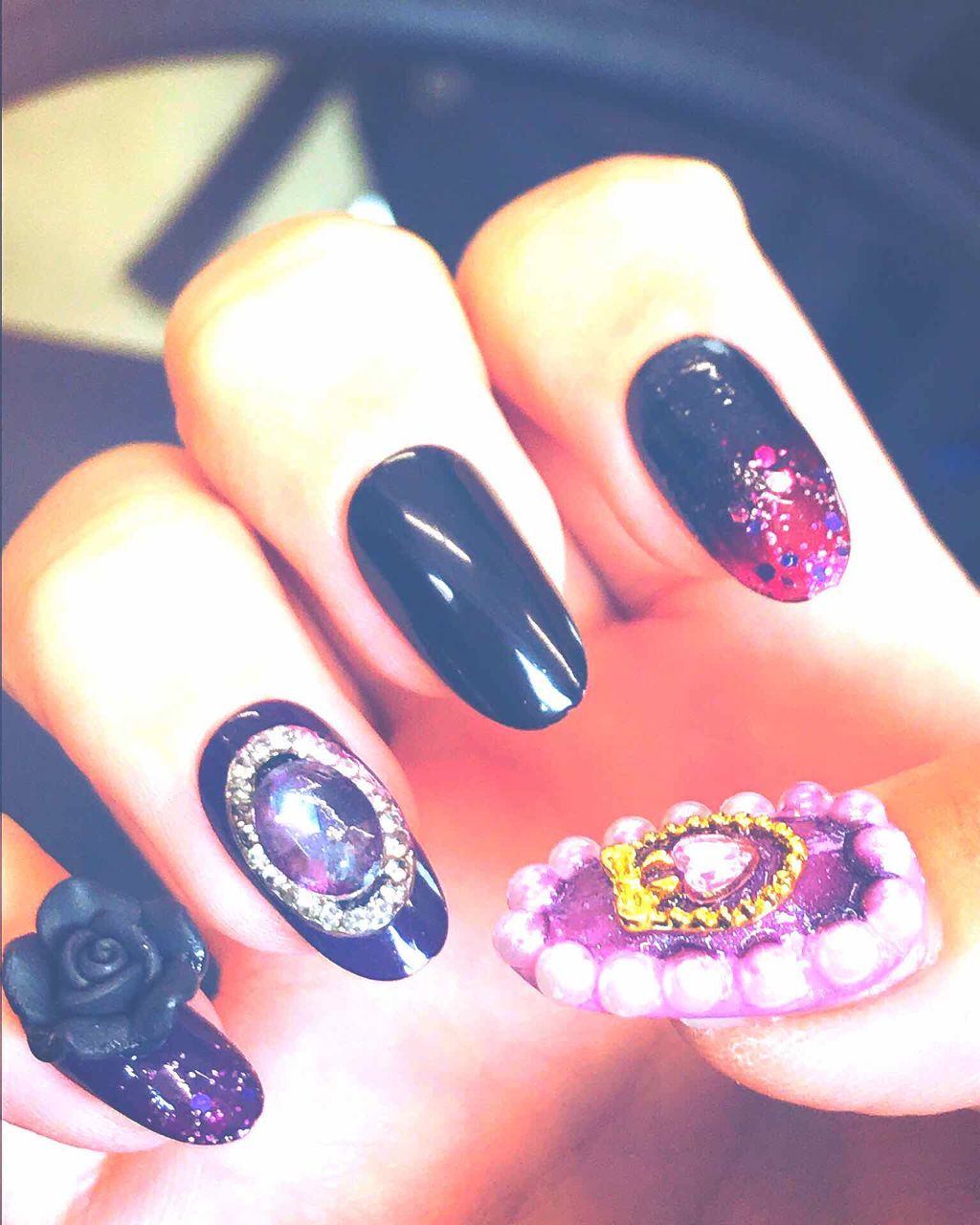 カラフルネイルズ/キャンメイク/マニキュアを使ったクチコミ（3枚目）