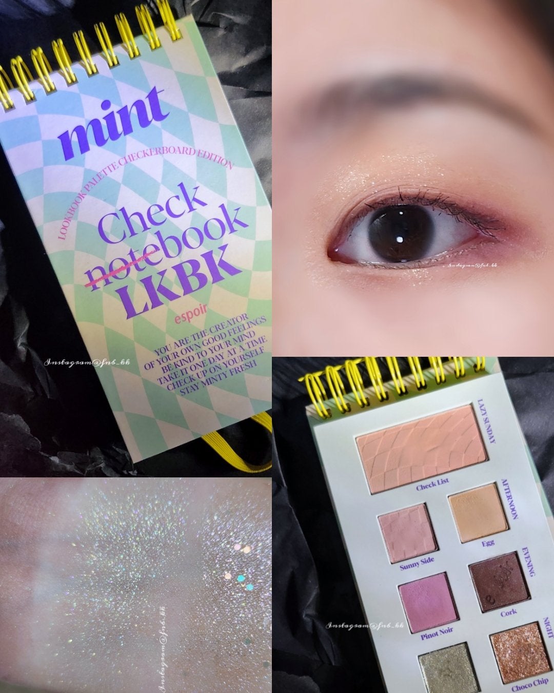 22S/Sルックブック ミントチェック/espoir/アイシャドウパレットを使ったクチコミ(9枚目)
