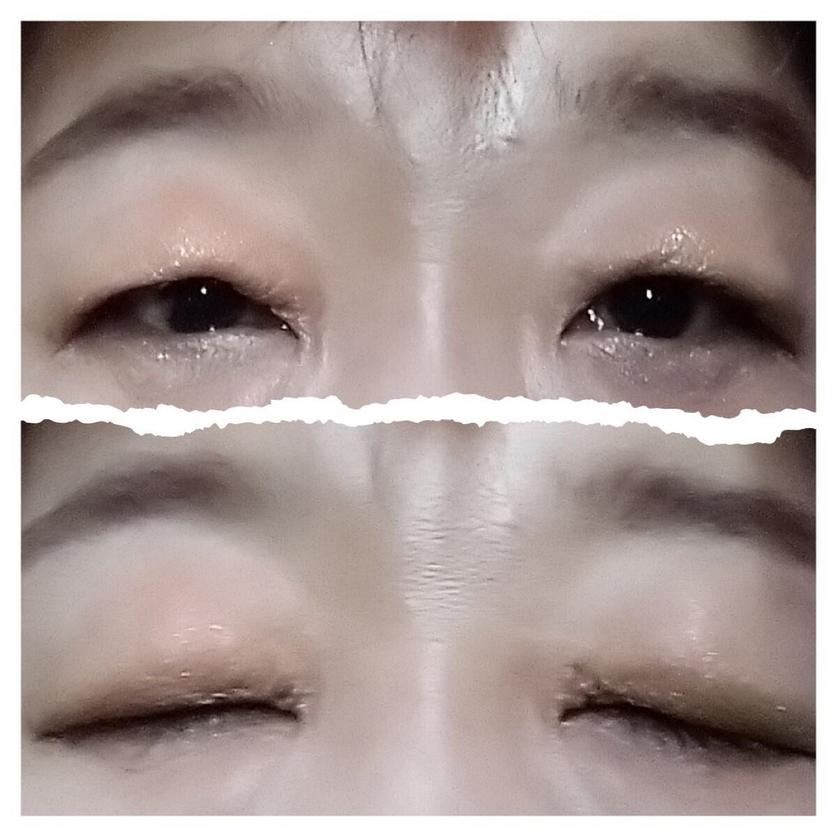 ロイヤルパーティー カスタムアイシャドウ 2P/DAISO/ジェル・クリームアイシャドウを使ったクチコミ(2枚目)