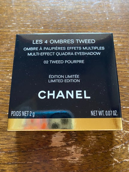 レ キャトル オンブル ツイード/CHANEL/アイシャドウパレットを使ったクチコミ(1枚目)