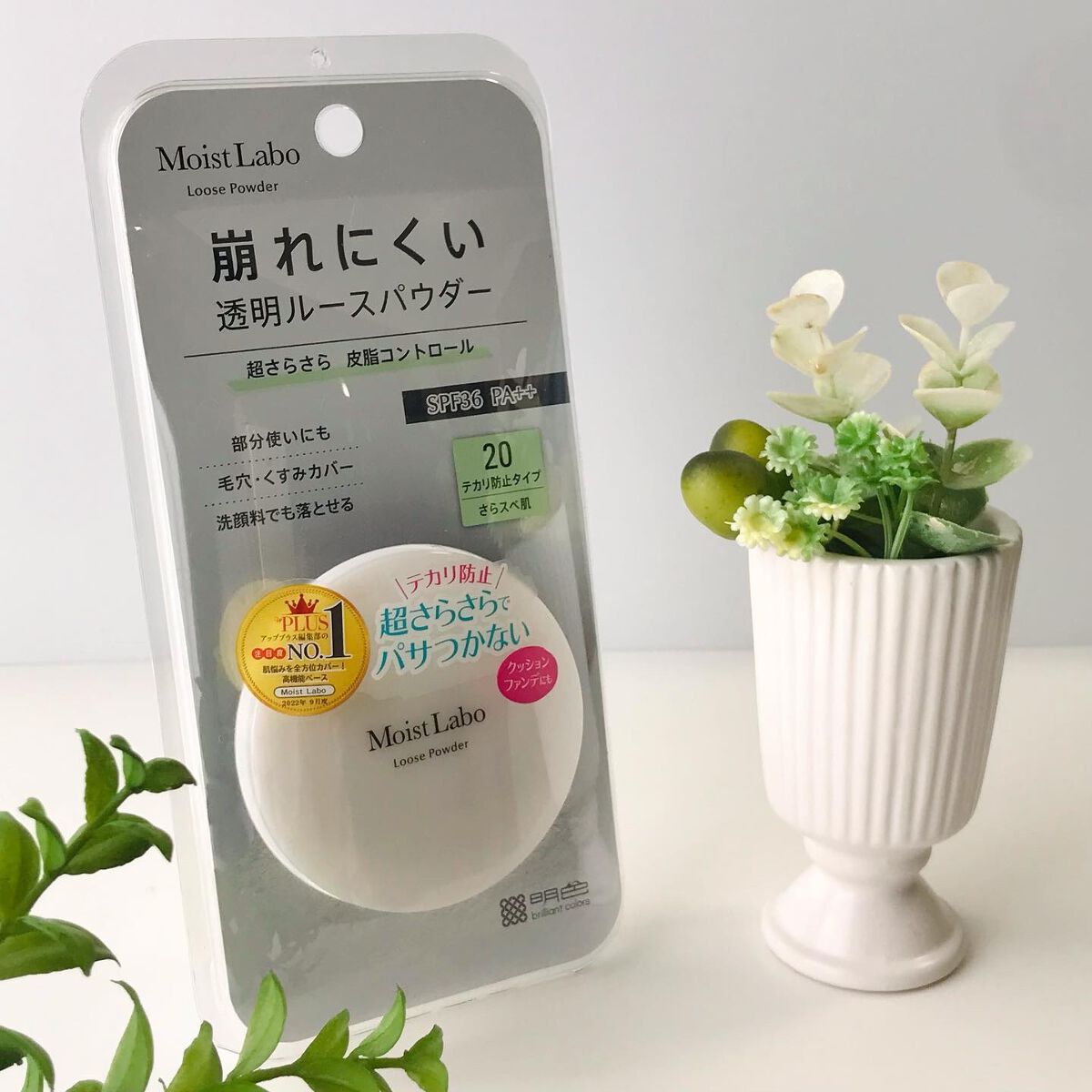 ルースパウダー<テカリ防止タイプ>/Moist Labo/ルースパウダーを使ったクチコミ(6枚目)