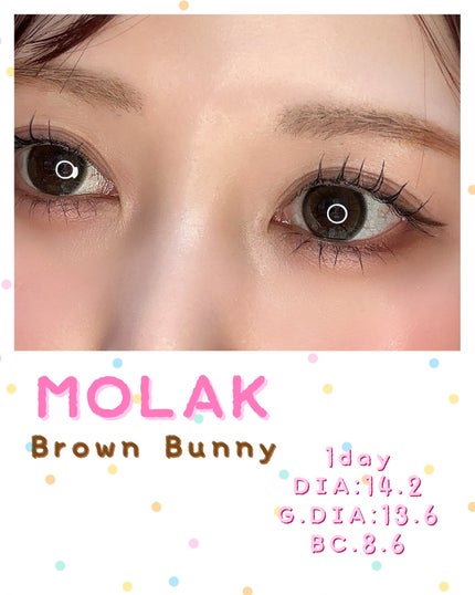 MOLAK 1day/MOLAK/ワンデー(1DAY)カラコンを使ったクチコミ(1枚目)