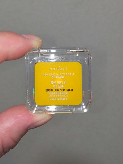 多忙の為しばらくお休みします🙋✨ふわきち on LIPS 「rom&nd MULTIBEAM 非売品昨日の投稿でご紹介しま..」(5枚目)