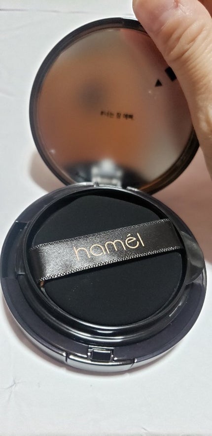 ヴィーガンアクアゼロフィットクッション/HAMEL/クッションファンデーションを使ったクチコミ(5枚目)