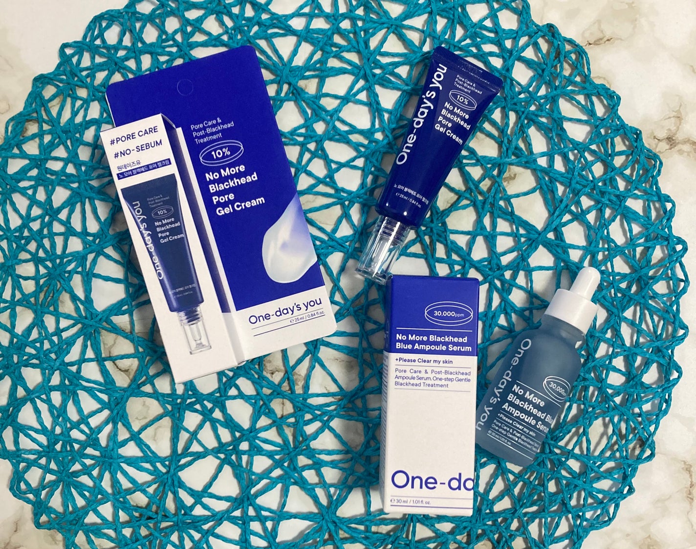 ノーモアブラックヘッド ブルーアンプルセラム/One-day's you/美容液を使ったクチコミ(1枚目)