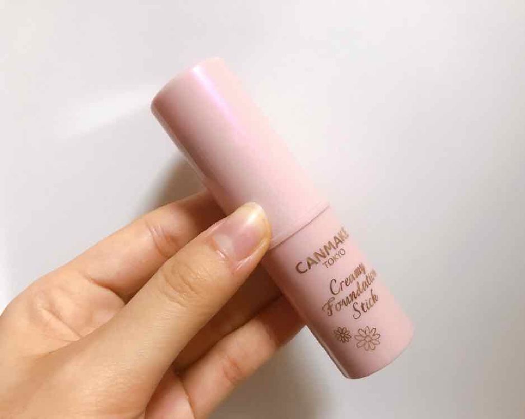 試してみた】クリーミーファンデーションスティック キャンメイクの