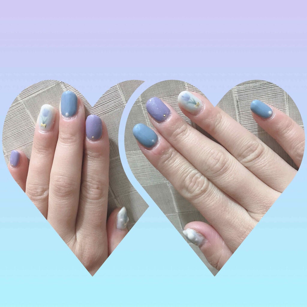 カラフルネイルズ/キャンメイク/マニキュアを使ったクチコミ(4枚目)