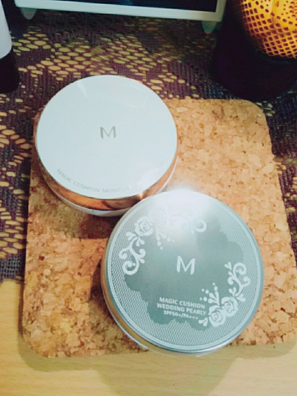 M クッション ファンデーション (ウェディングパーリー)/MISSHA/クッションファンデーションを使ったクチコミ（1枚目）