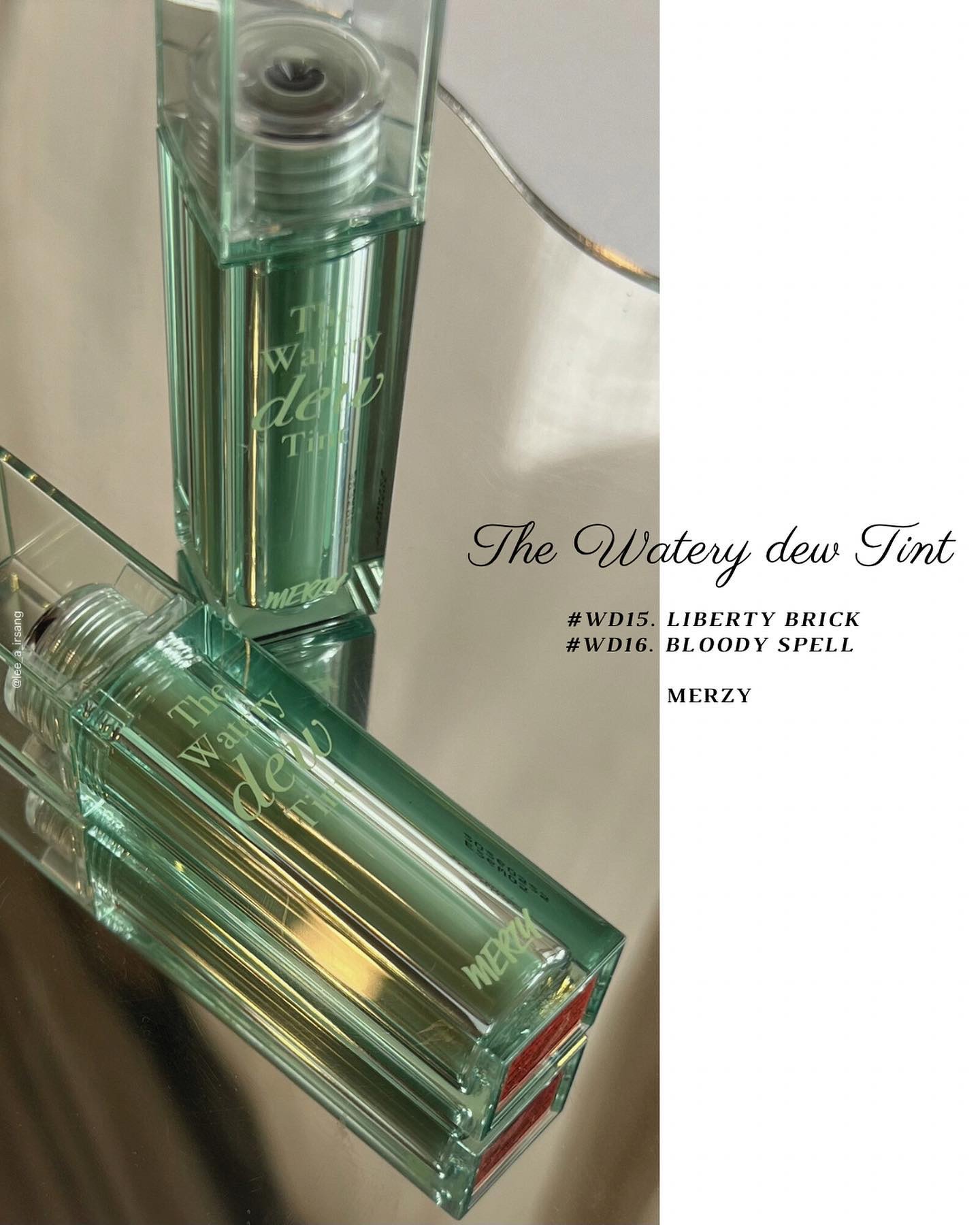 ザ ウォータリー デュー ティント シーズン3 WD15. リバティーブリック/MERZY/リップティントを使ったクチコミ（1枚目）