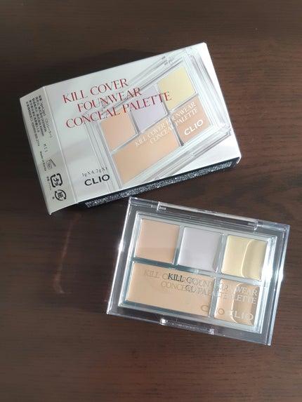 キル カバー ファンウェア コンシール パレット/CLIO/パレットコンシーラーを使ったクチコミ(1枚目)