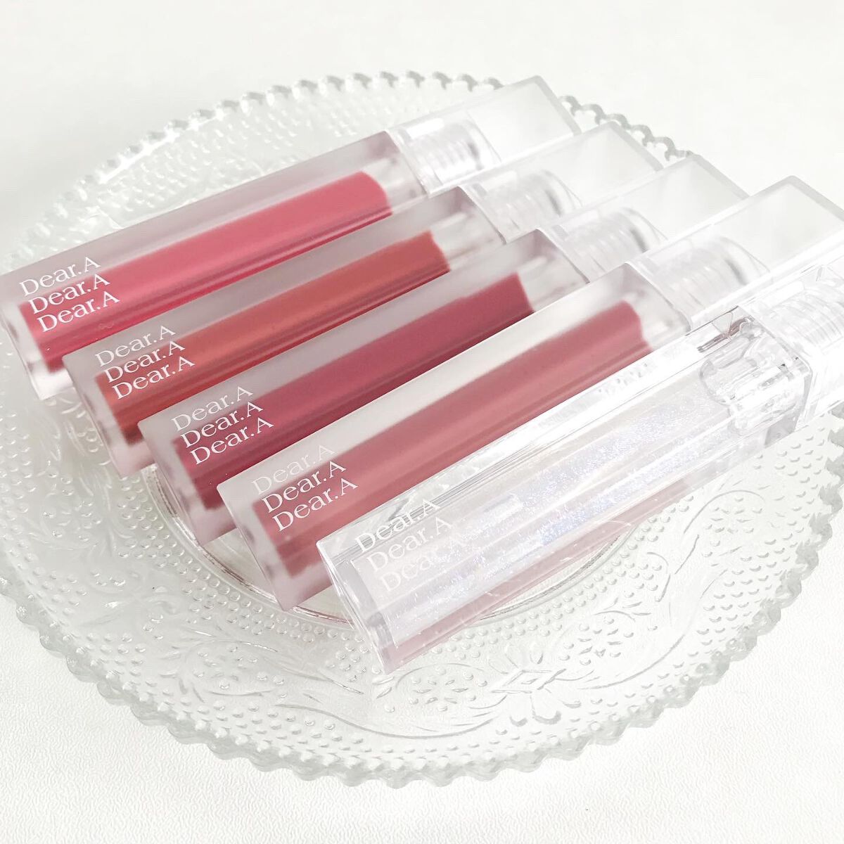 シアーベルベットティント 03 ディープクリムソン/Dear.A/リップティントを使ったクチコミ（1枚目）