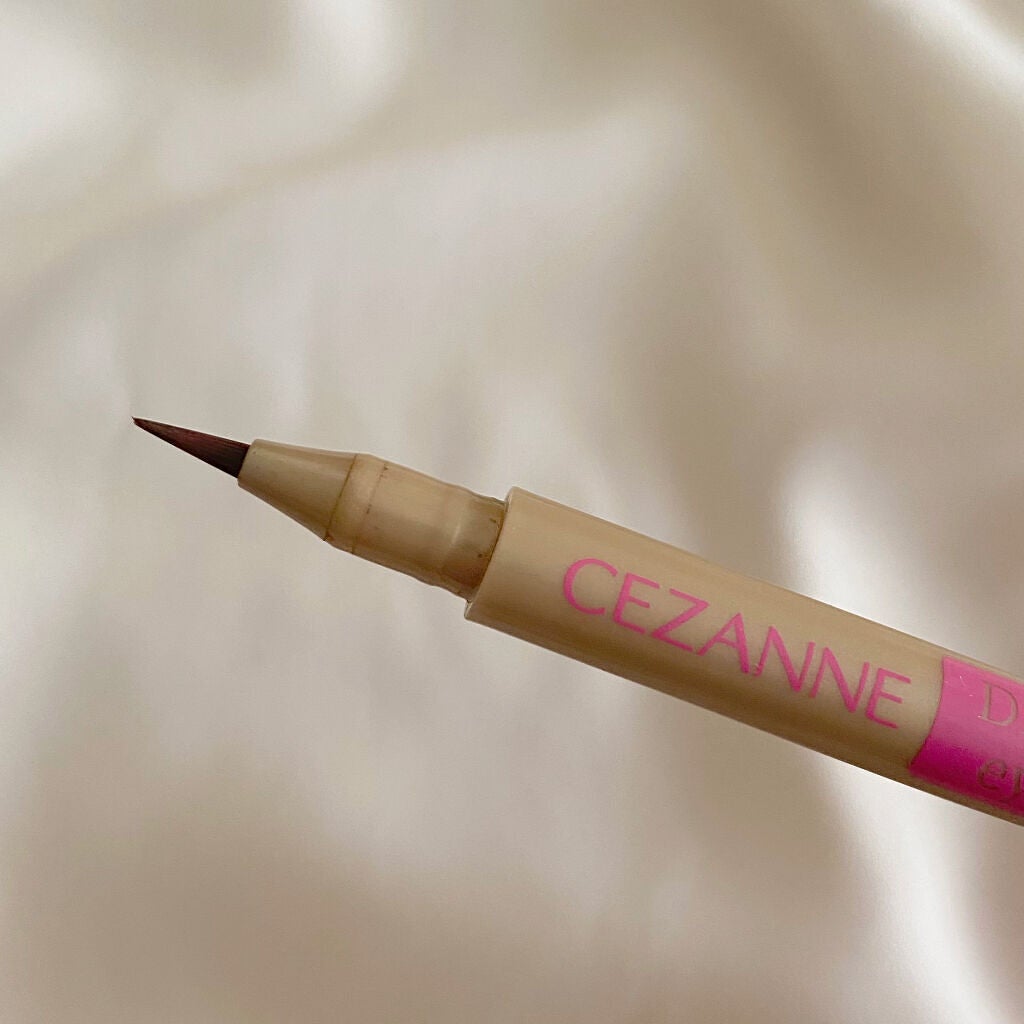 描くふたえアイライナー/CEZANNE/リキッドアイライナーを使ったクチコミ(2枚目)