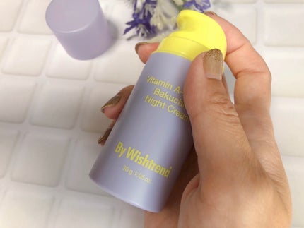 ビタミンA-mazingバクチオールナイトクリーム/By Wishtrend/フェイスクリームを使ったクチコミ(2枚目)