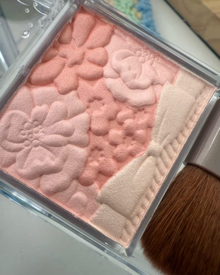 グロウフルールチークス/キャンメイク/パウダーチークを使ったクチコミ(9枚目)