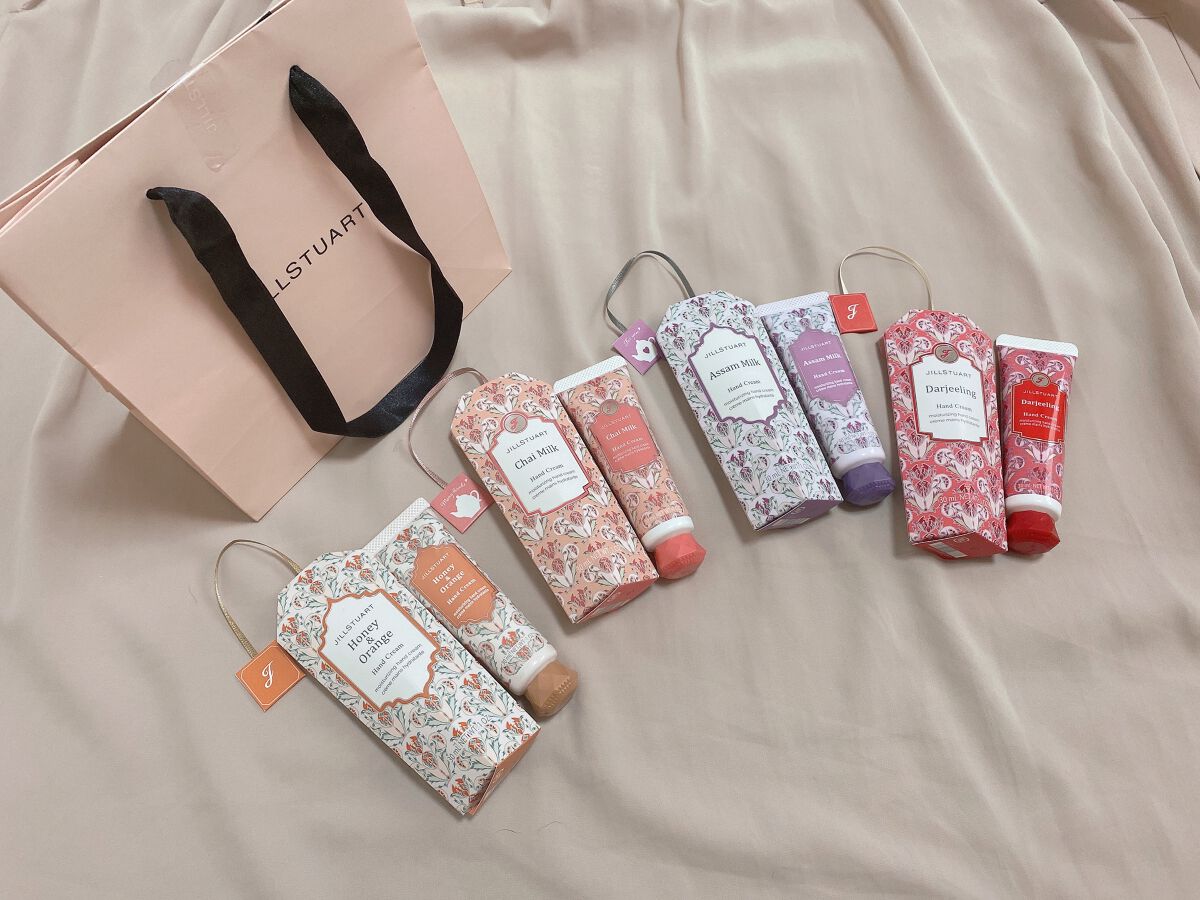 ハンドクリーム ハニー & オレンジ/JILL STUART/ハンドクリームを使ったクチコミ（1枚目）