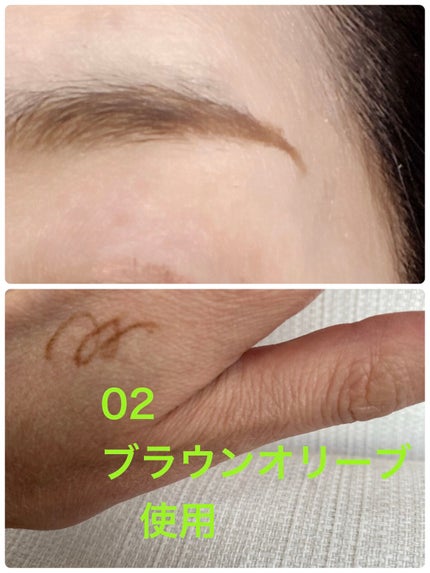 超細芯アイブロウ/CEZANNE/アイブロウペンシルを使ったクチコミ(2枚目)