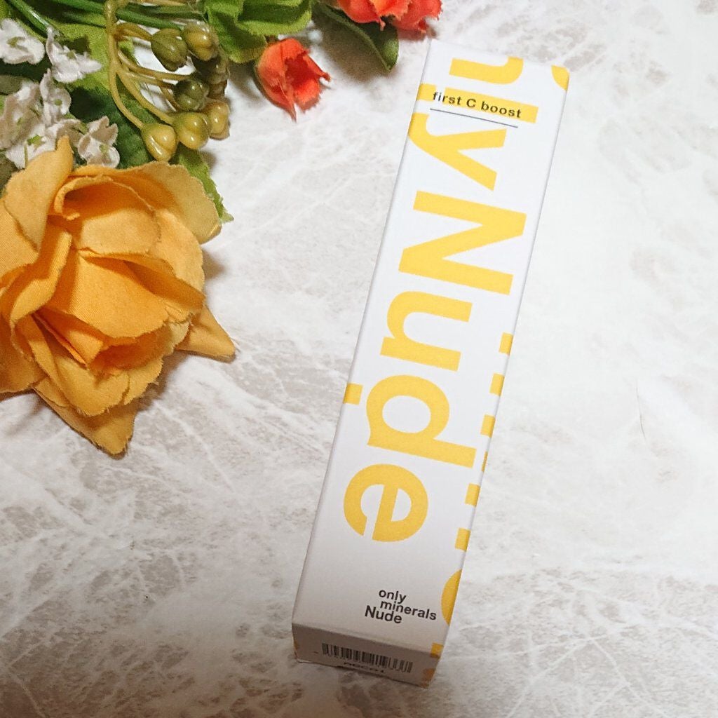 Nude ファーストCブースト/ONLY MINERALS/美容液を使ったクチコミ(1枚目)