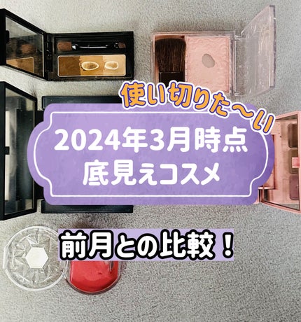 うーたん☺️投稿ある方フォロバ on LIPS 「底見えコスメを最後まで使い切るために記録中です!開始月の先月分..」(1枚目)