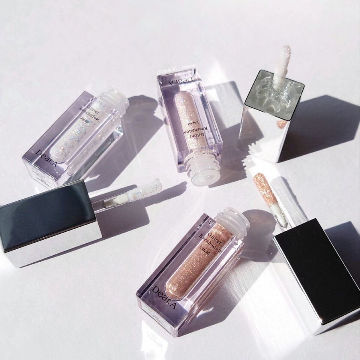 グリッターアイシャドウ/Dear.A/グリッターを使ったクチコミ（3枚目）