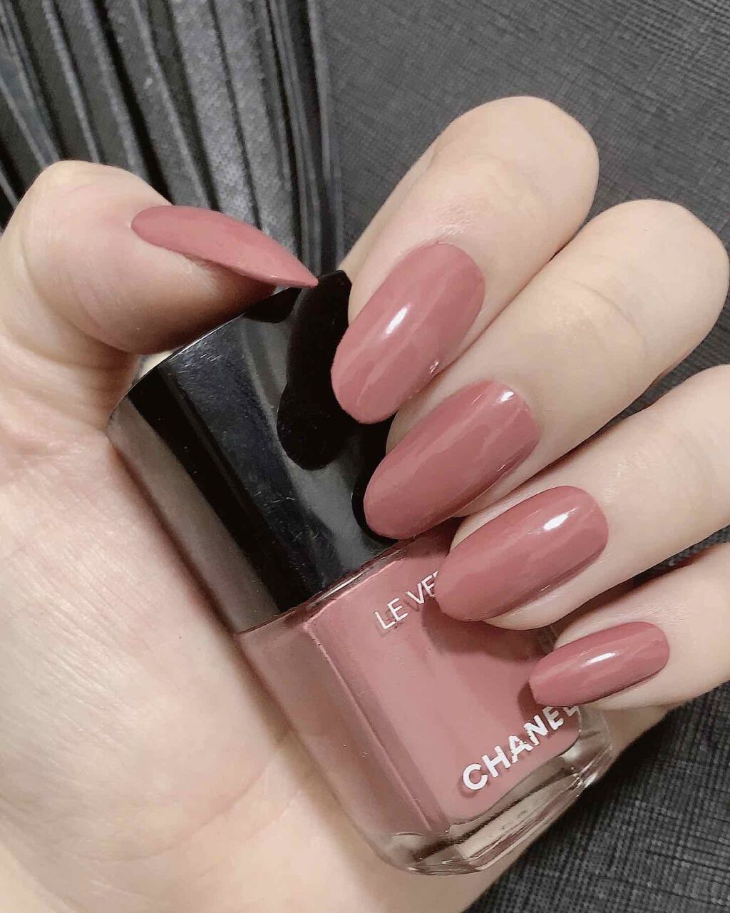 ヴェルニ ロング トゥニュ/CHANEL/マニキュアを使ったクチコミ(2枚目)