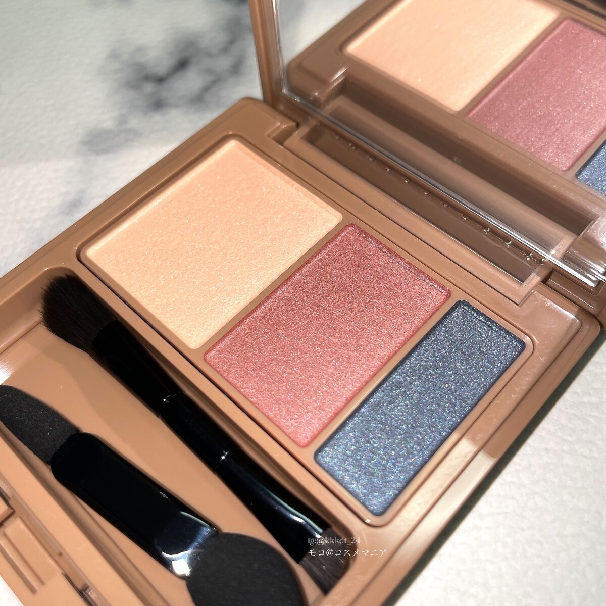 アイパレット/ナチュラグラッセ/アイシャドウパレットを使ったクチコミ(4枚目)