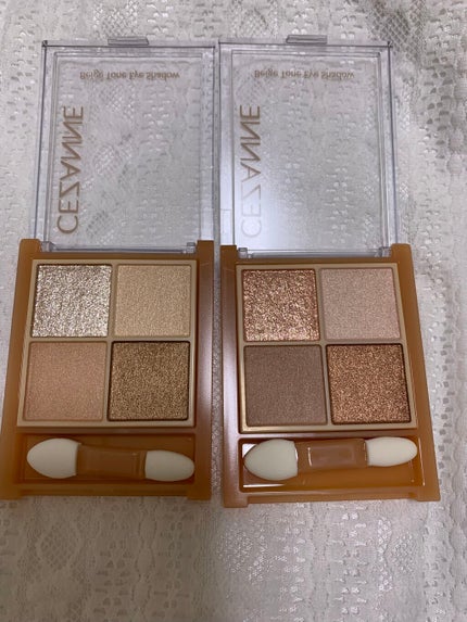 ベージュトーンアイシャドウ/CEZANNE/アイシャドウパレットを使ったクチコミ(2枚目)