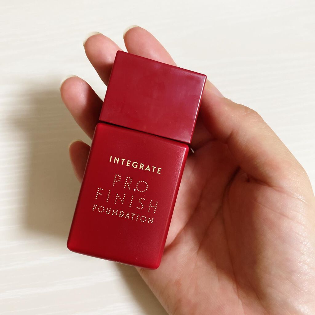 プロフィニッシュリキッド/インテグレート/リキッドファンデーションを使ったクチコミ（2枚目）