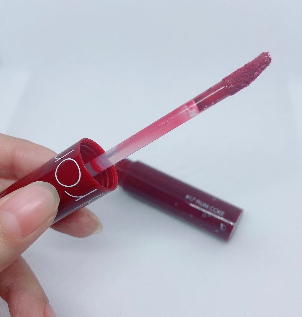 ジューシーラスティングティント/rom&nd/リップティントを使ったクチコミ(2枚目)