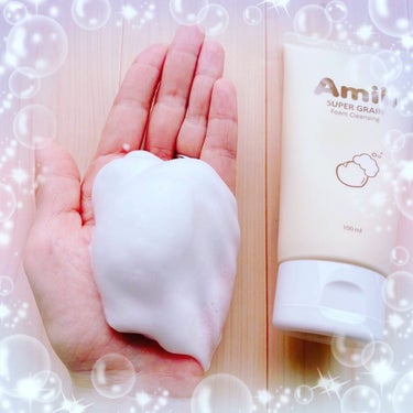 SUPER GRAIN Foam Cleansing/amill/洗顔フォームを使ったクチコミ（3枚目）